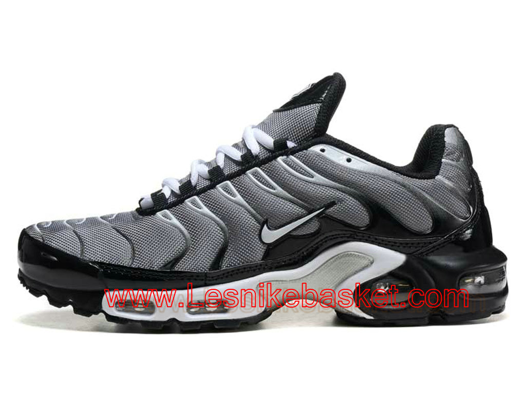 Basket Homme Nike Air Max Plus Tn Wolf Gris Noir Officiel Nike Tn