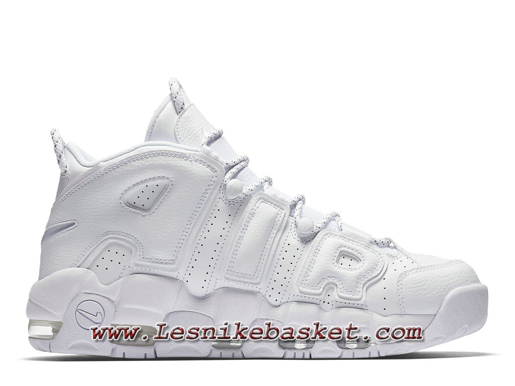 nike air uptempo blanche