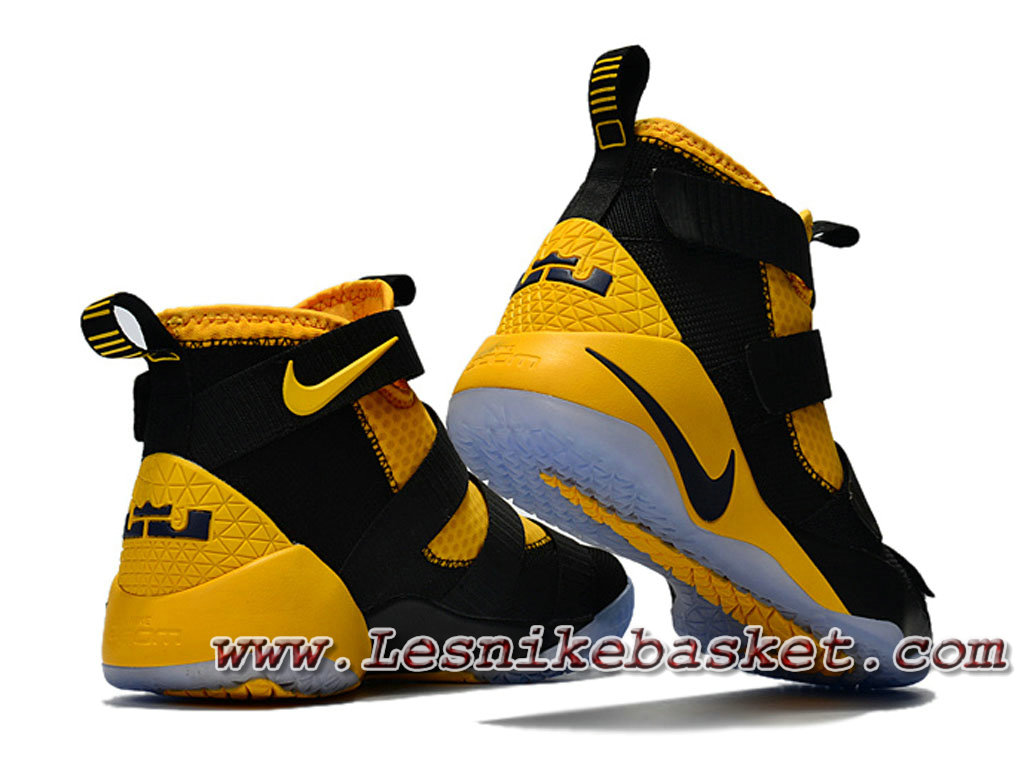 lebron soldier 11 jaune