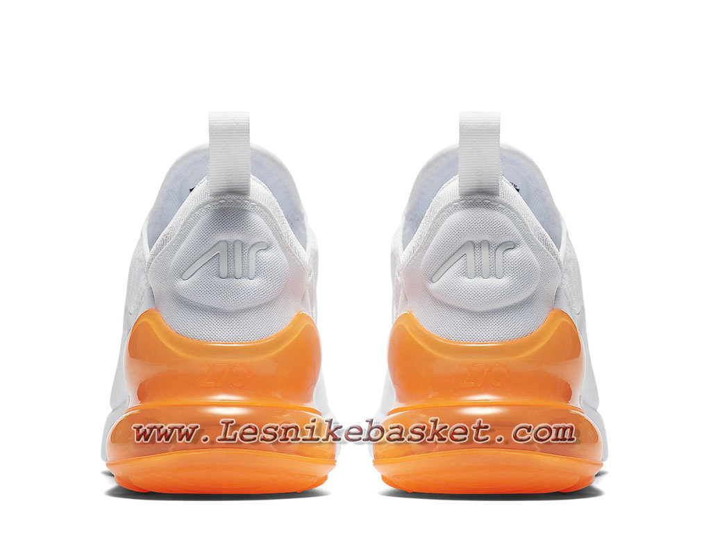 nike 270 blanche et orange