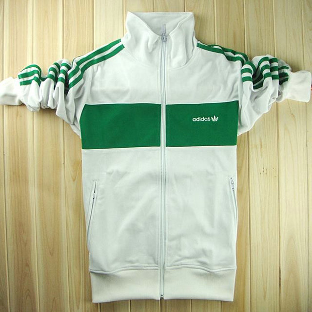 survetement adidas vert et blanc